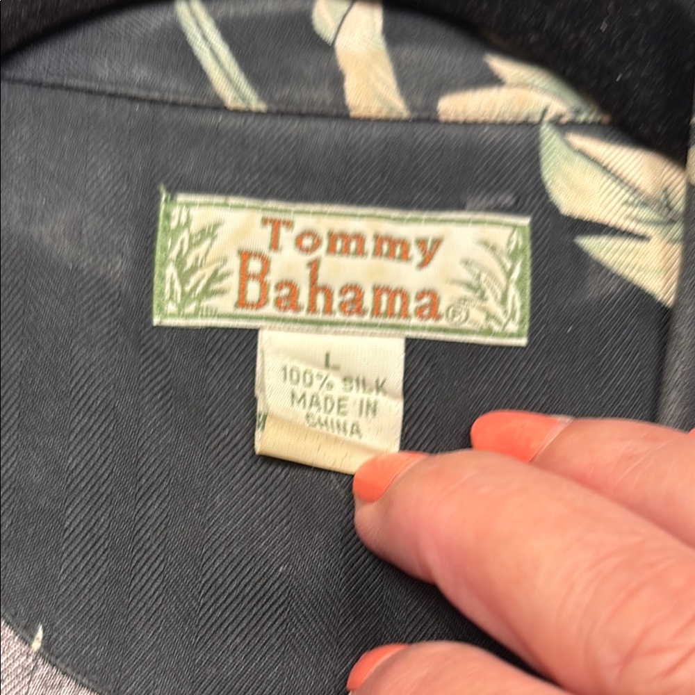 Tommy Bahama Pink and Purple Sleeveless Tie-Front Blouse - Picture 3 of 3
